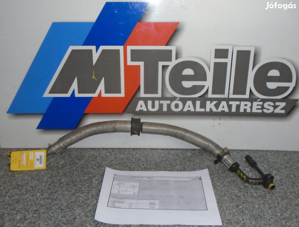 ÁR/DB [GYÁRI BONTOTT] BMW - KLÍMACSŐ - 5-ÖS -/E39/- |CSZ.: 6902048|
